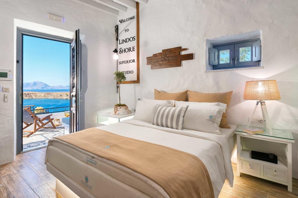 Lindos Shore Superior Studio (Adults Only) Exteriör bild